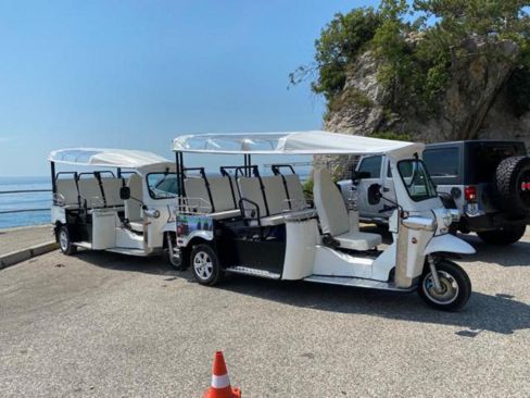 Navette panoramiche green nel Parco di Miramare