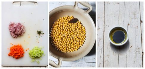 Ricetta crema di ceci e semi di nigella, un primo piatto semplice e sano