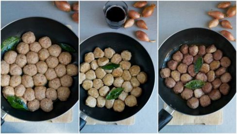 Ricetta polpette in umido al vino rosso con scalogno, golose come solo le polpette sanno essere