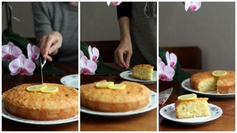 Ricetta torta semplice al limone, una torta soffice, umida, delicata e tremendamente buona.