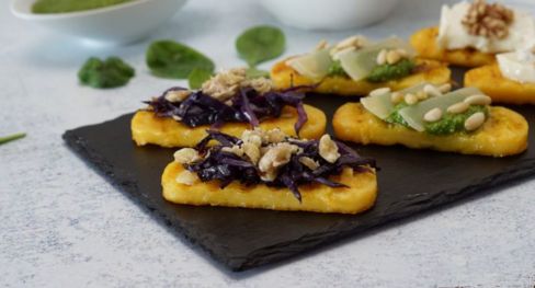 Crostini di polenta