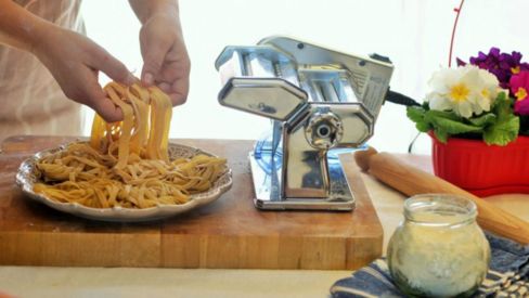 Fettuccine fatte in casa
