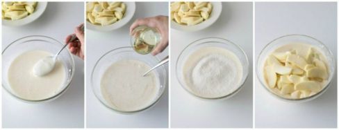 Plumcake yogurt e mele