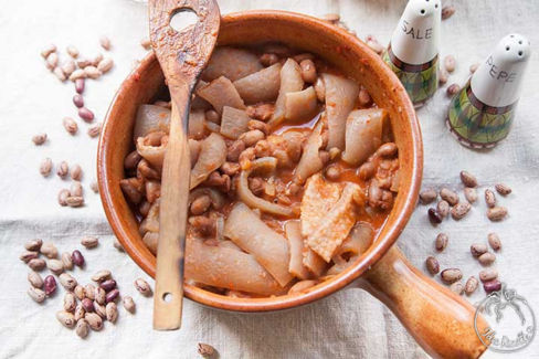 Fagioli con le cotiche