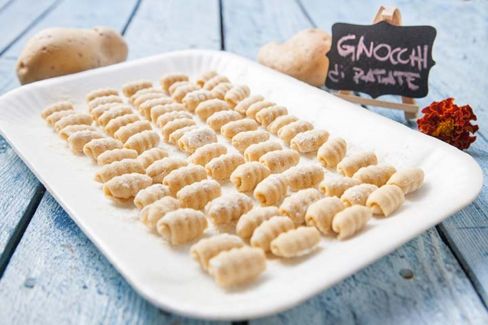 Gnocchi di patate con fiocchi di patate e Philips pasta maker