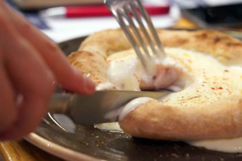 Sicilia, Pino Cuttaia. Uno-due: ristorante La Madia e Uovo di Seppia Mare