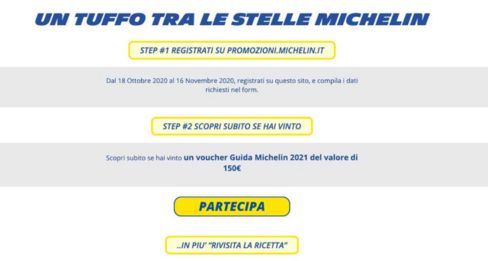 Guida Michelin 2021: come vincere la cena a tre stelle con il contest ricette