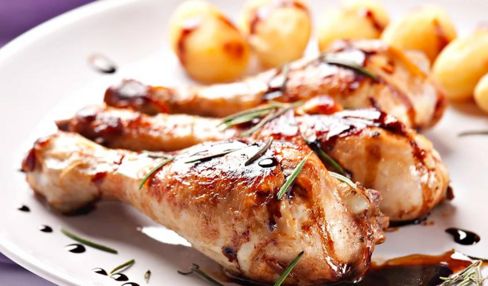 Ricetta: Cosce di pollo caramellate all’aceto balsamico